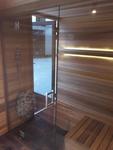 sauna cedrowa fińska